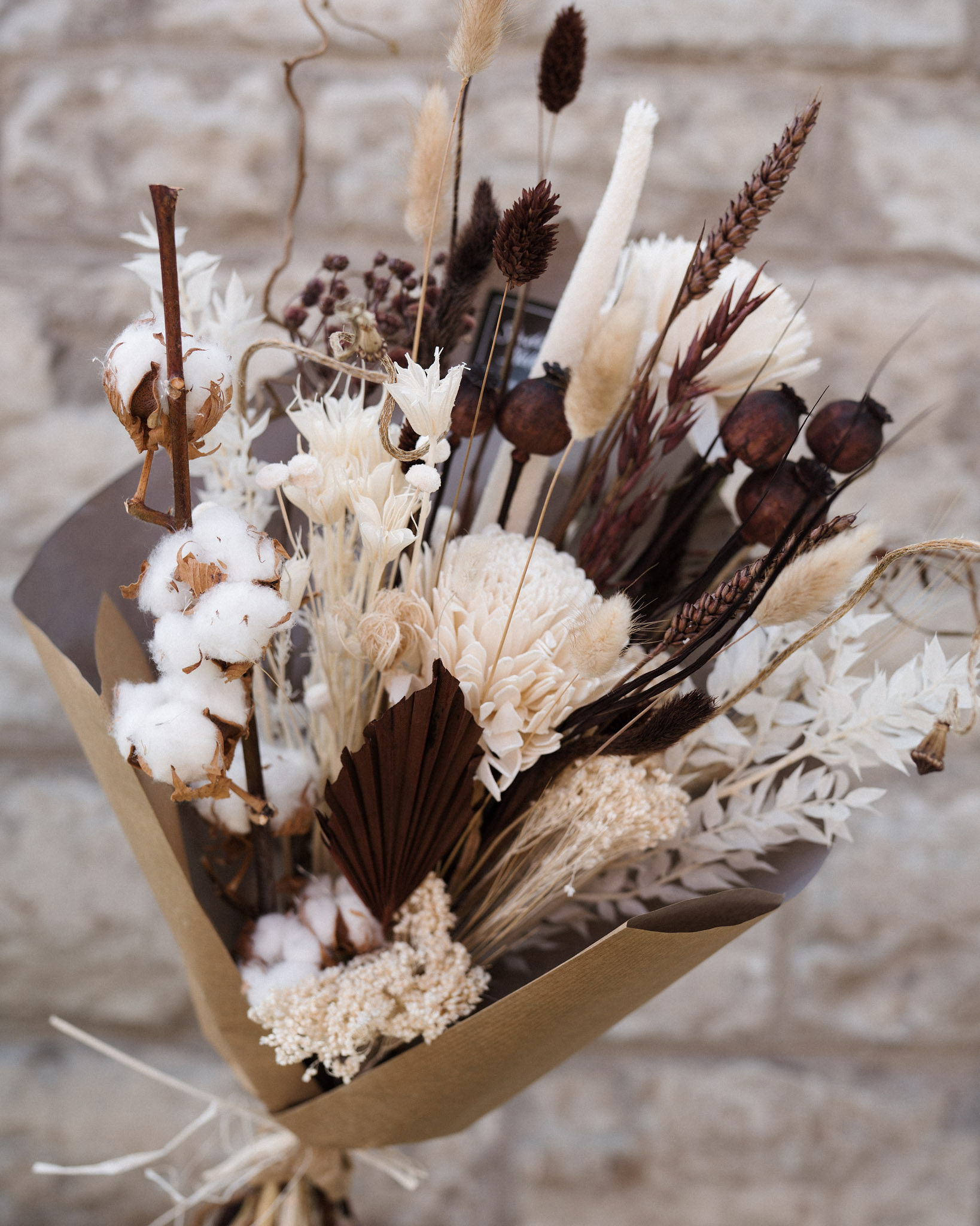 A bouquet of dried flowers 1 A bouquet of dried flowers