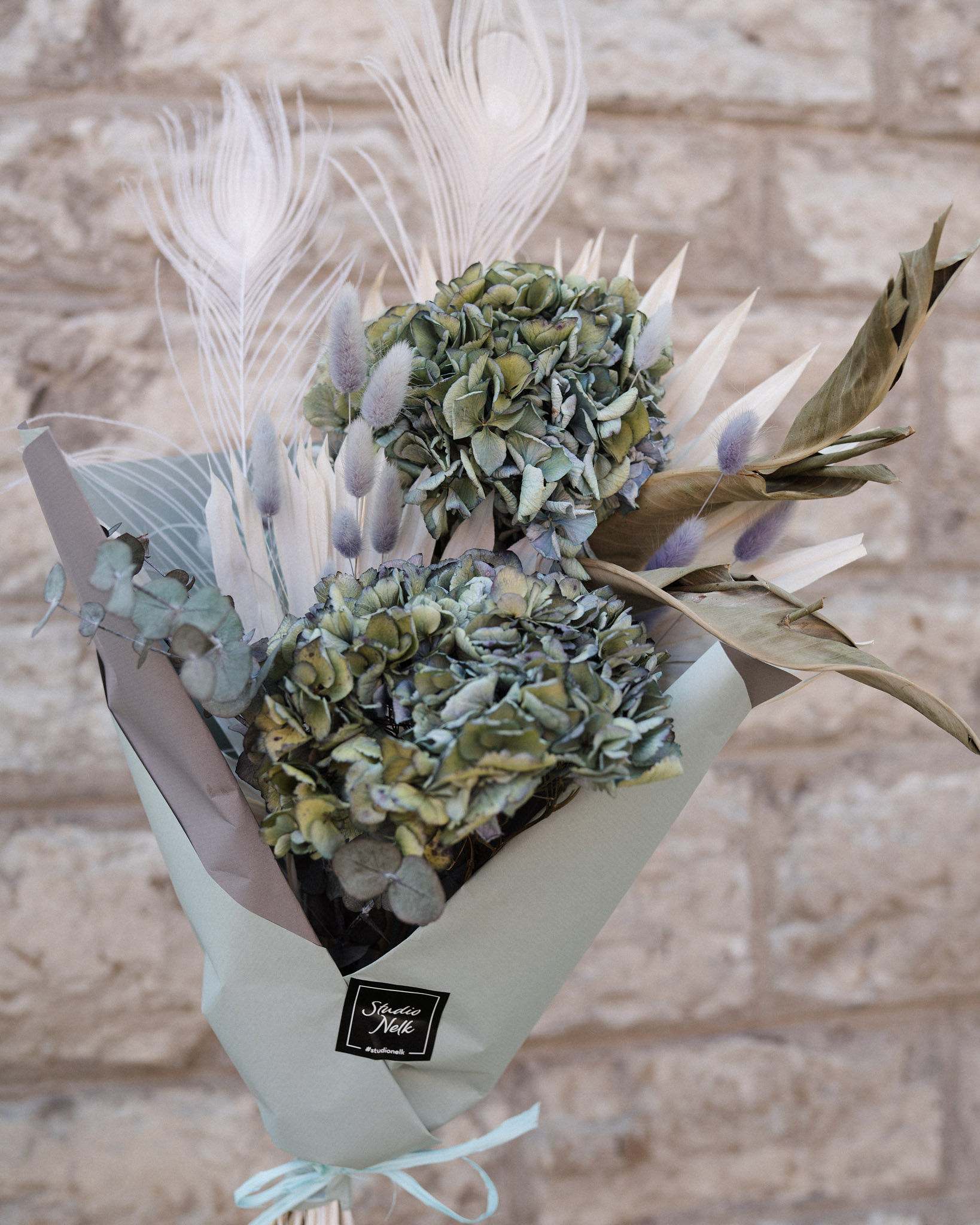 A bouquet of dried flowers 4 Romantline mahedates toonides kuivlillekimp
