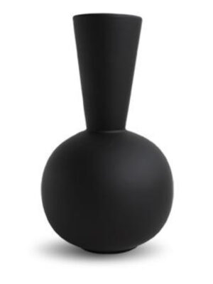 Trumpet Vase 30cm Black